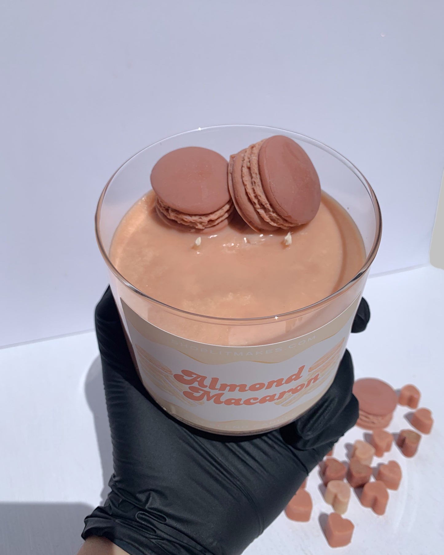 Almond Macaron Container Candle