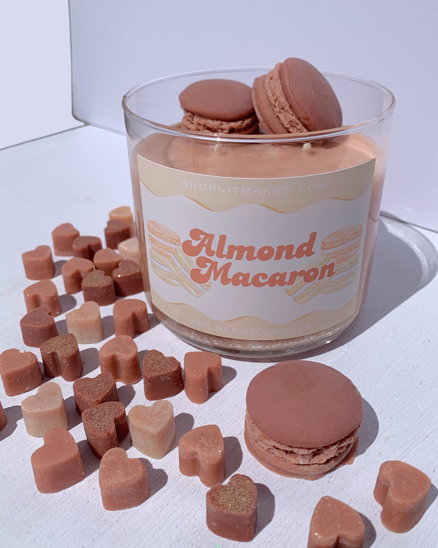 Almond Macaron Container Candle