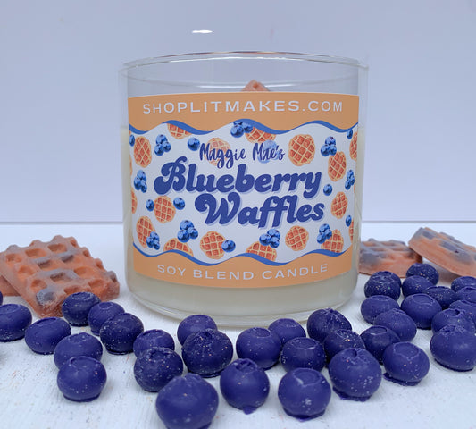 Maggie Mae’s Blueberry Waffles Container Candle