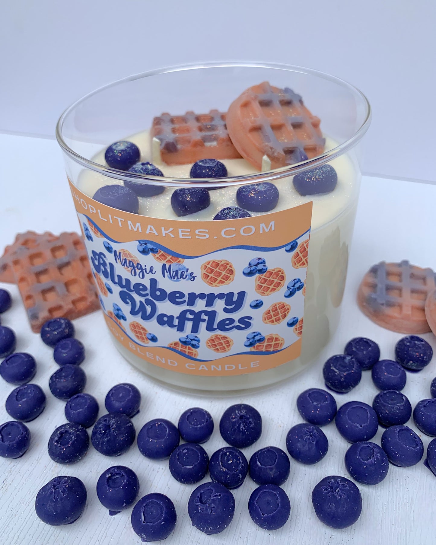 Maggie Mae’s Blueberry Waffles Container Candle