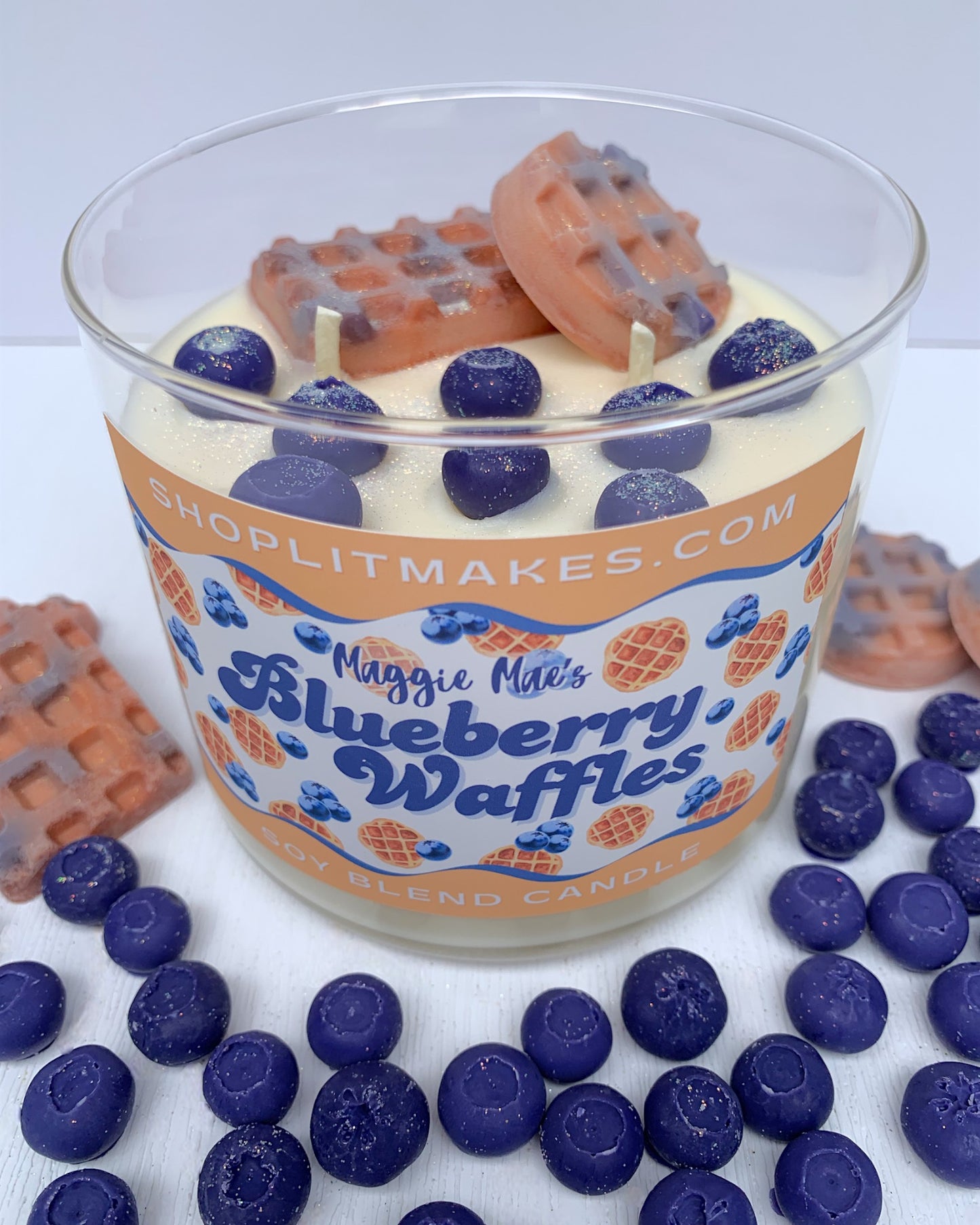 Maggie Mae’s Blueberry Waffles Container Candle