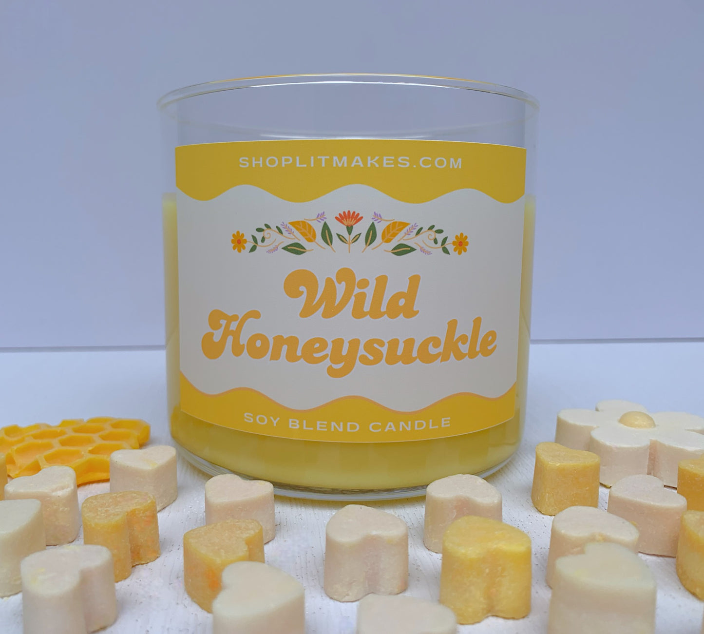 Wild Honeysuckle Container Candle