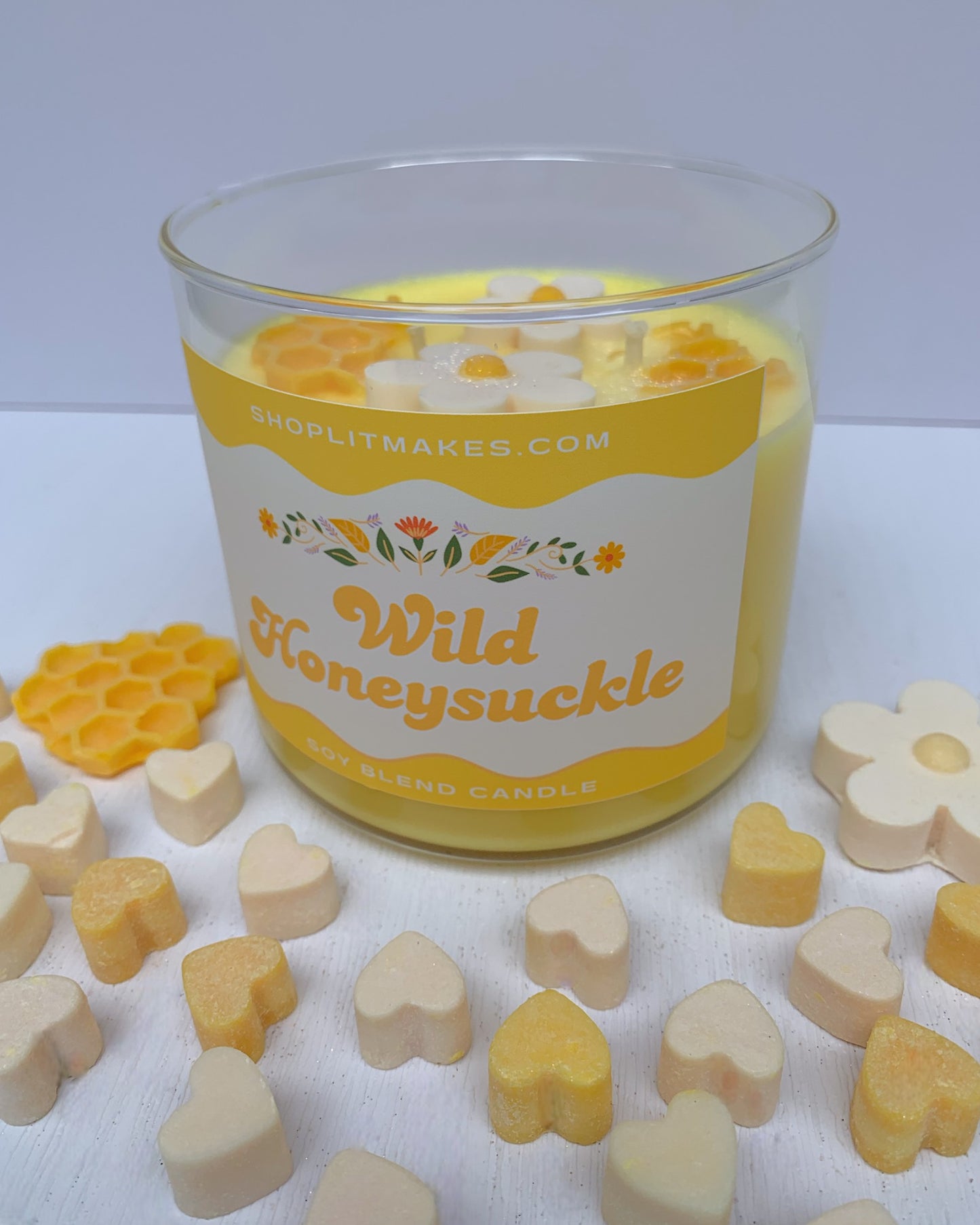 Wild Honeysuckle Container Candle