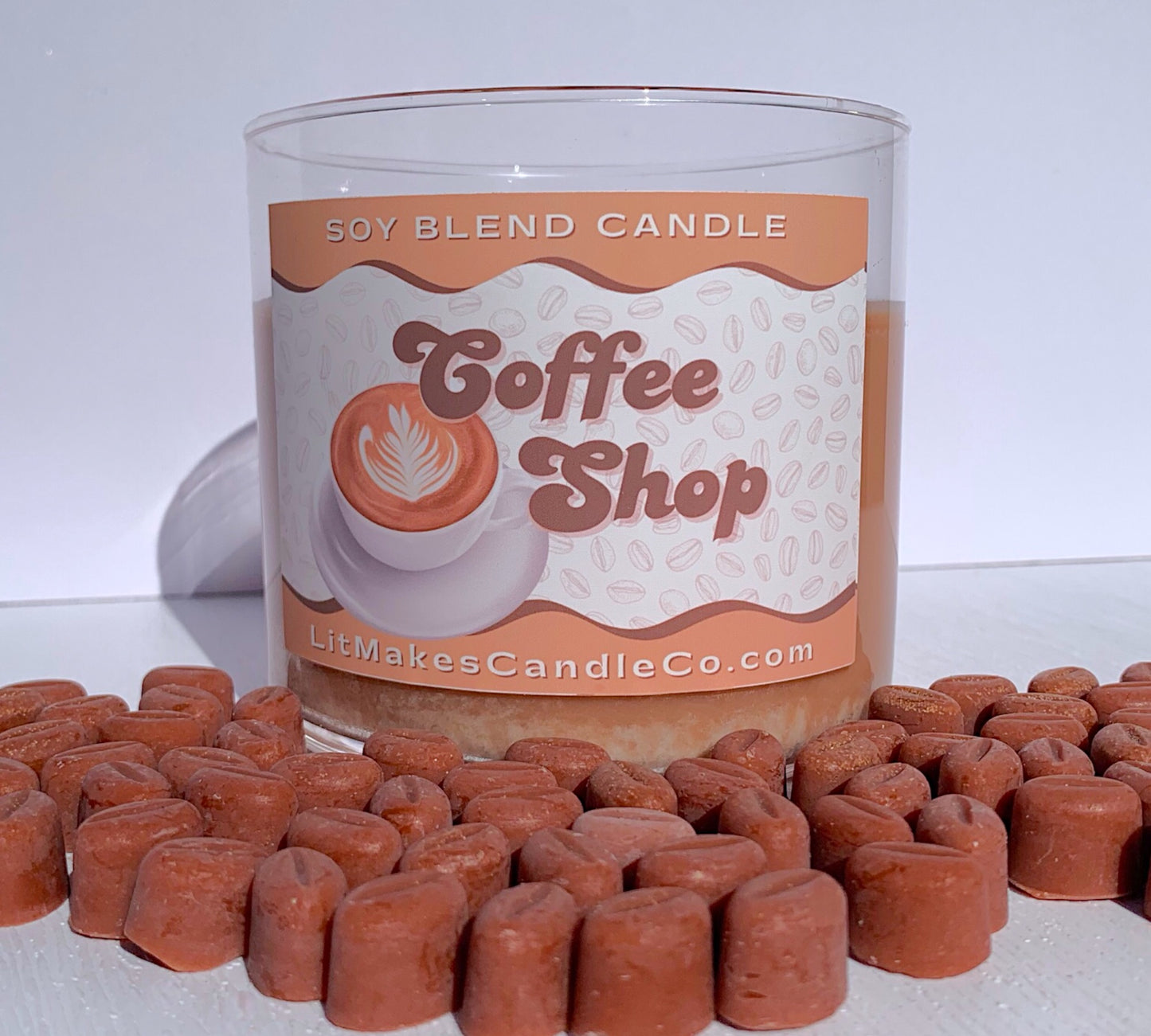 Coffee Shop Container Candle