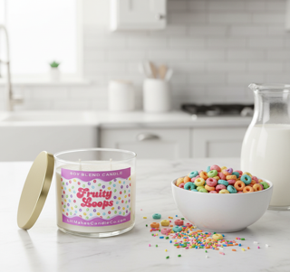Fruity Loops Container Candle