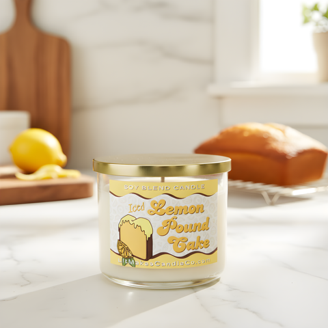 Iced Lemon Pound Cake