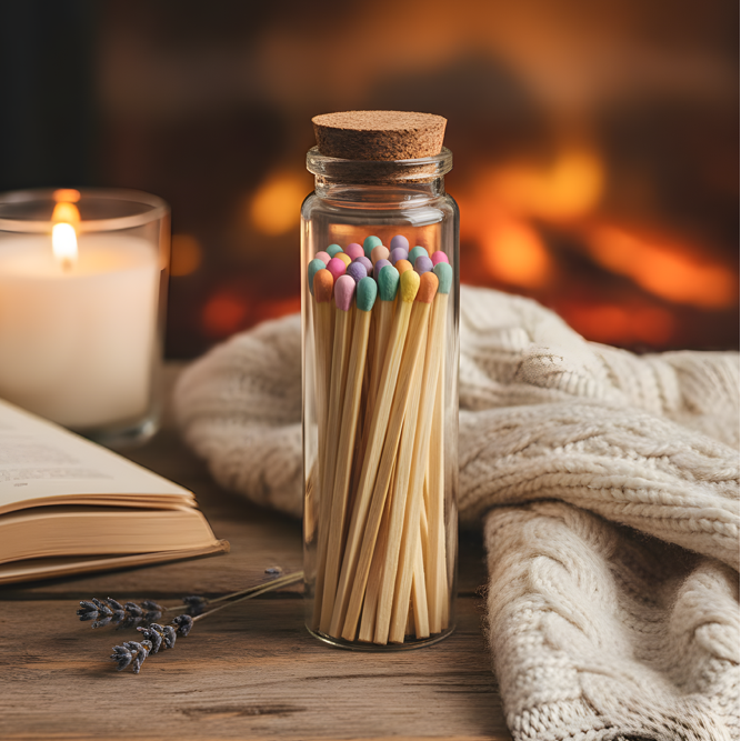 4" Color-Tip Matches